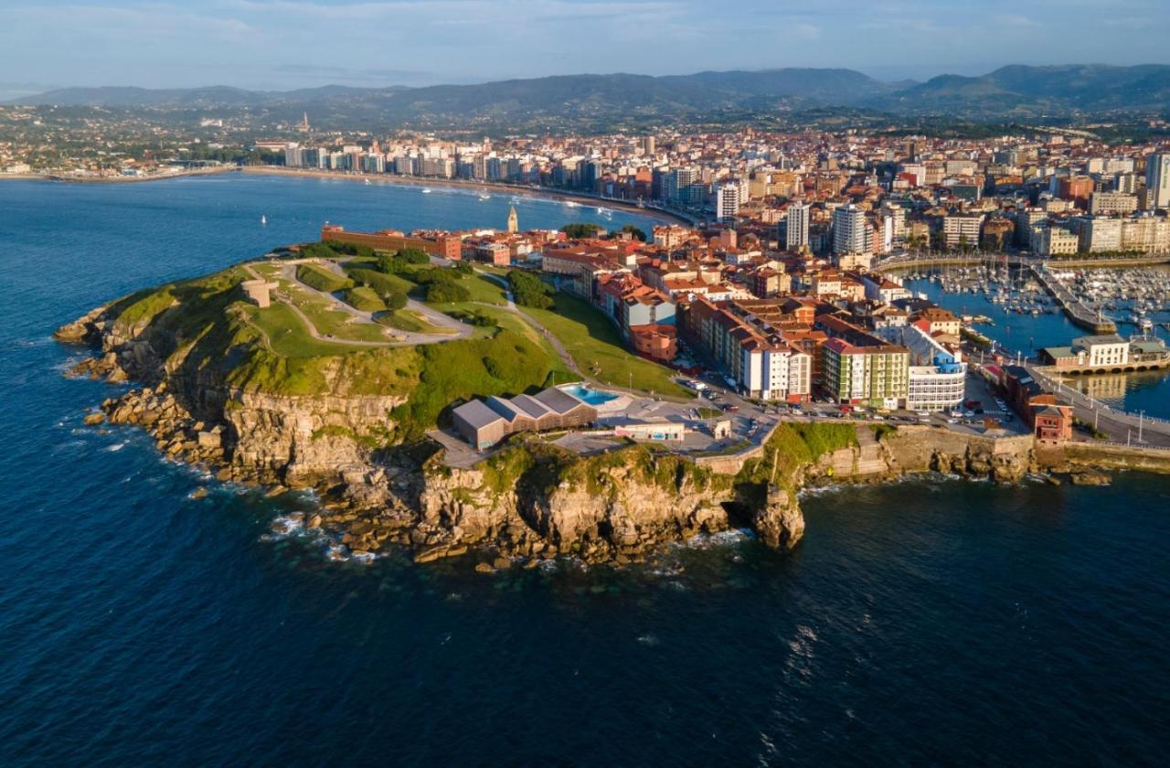 Hotel San Miguel Gijón Exterior foto