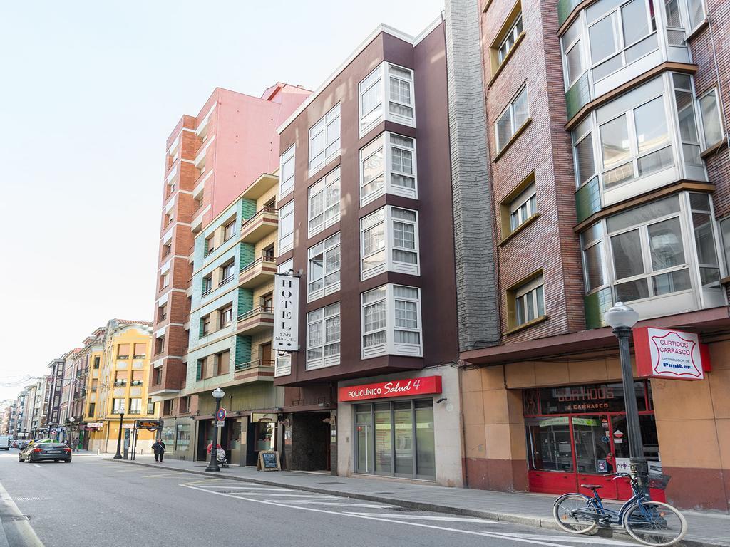 Hotel San Miguel Gijón Exterior foto